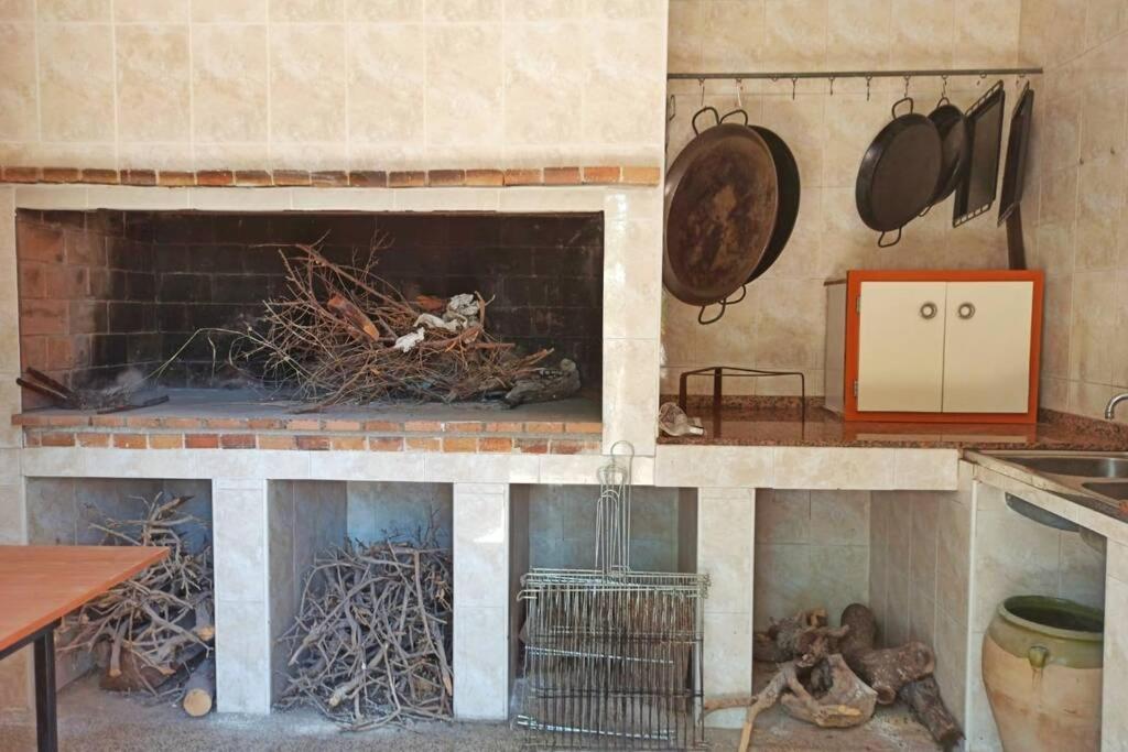 Villa Rustica Privada Con Gran Chalet Y Piscina Elche Eksteriør bilde